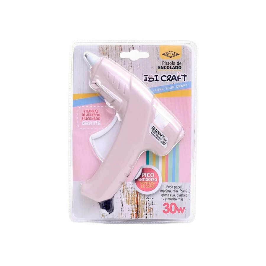 Pistola Encoladora Motex 30 W Pastel Ibicraft