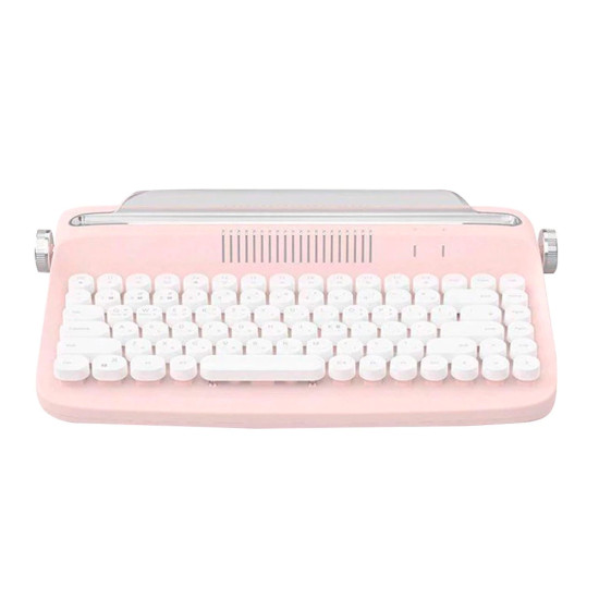Teclado Vintage Bluetooth Pink Ibicraft