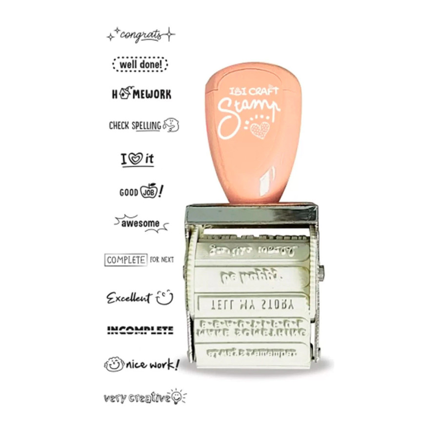 Set de Sello Teacher en Inglés Ibicraft