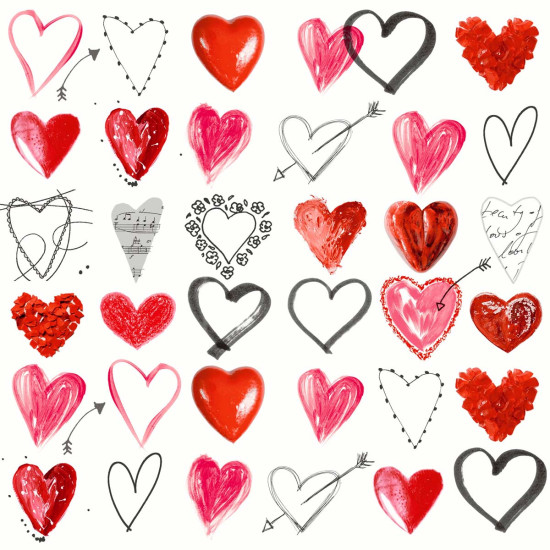 Servilletas 33 x 33 cm Cupids Arrow