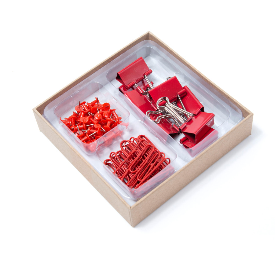 Set de escritorio - Rojo