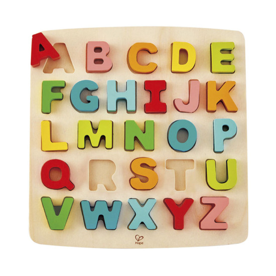 Rompecabezas Letras Hape Abecedario