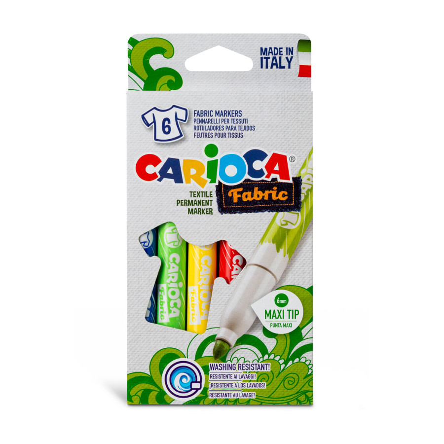 Marcadores Para Tela Carioca x 6