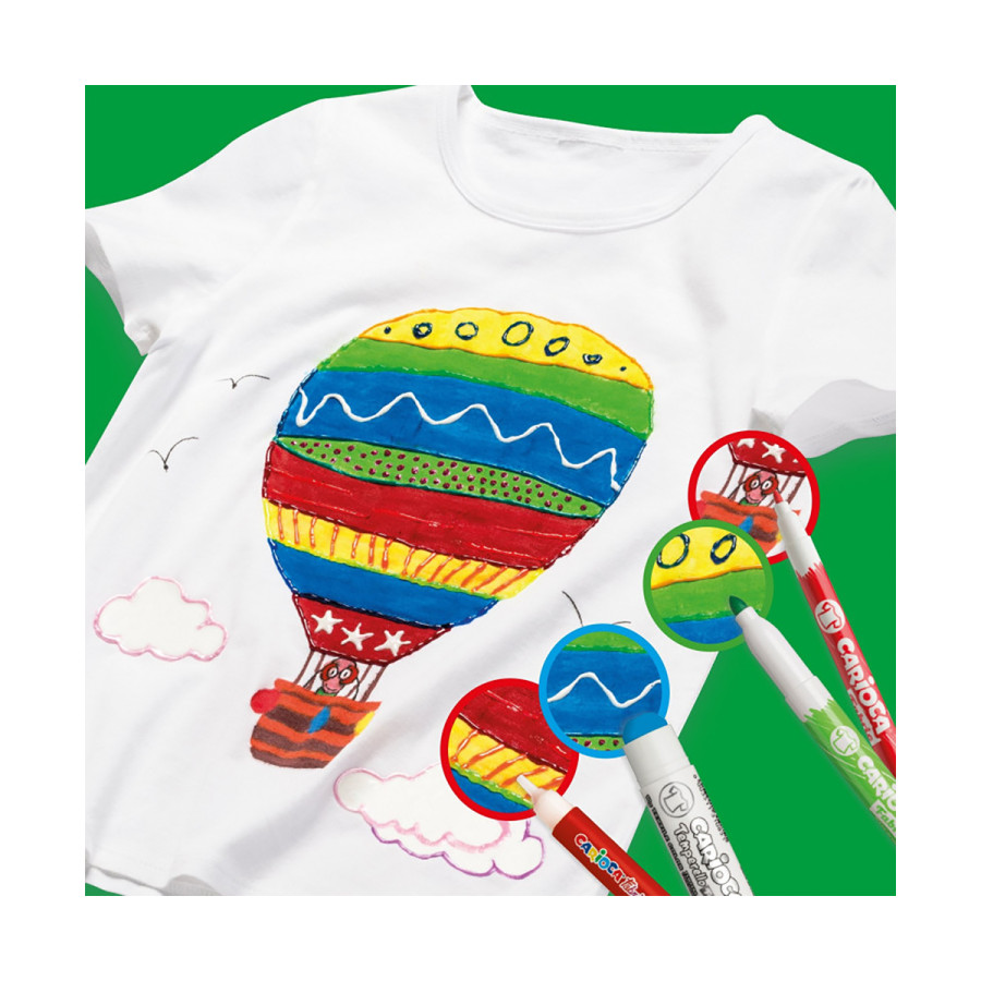 Marcadores Para Tela Carioca x 6