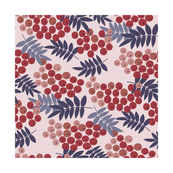 Servilletas 33 x 33 cm Rowan Berries Xmas