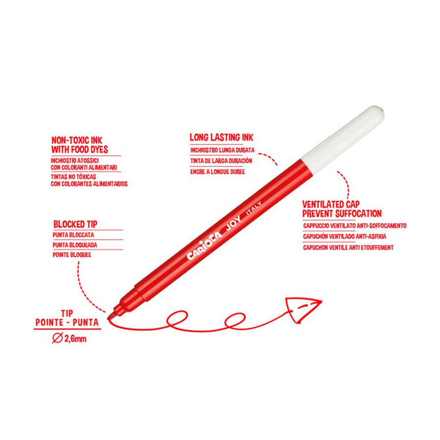 Marcadores Joy Carioca x 10