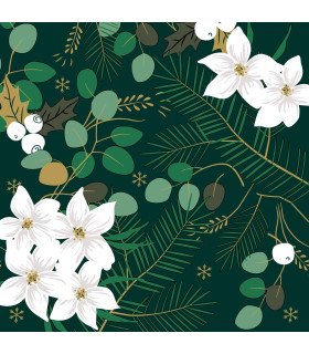Servilletas 33 x 33 cm Wintergarden Xmas