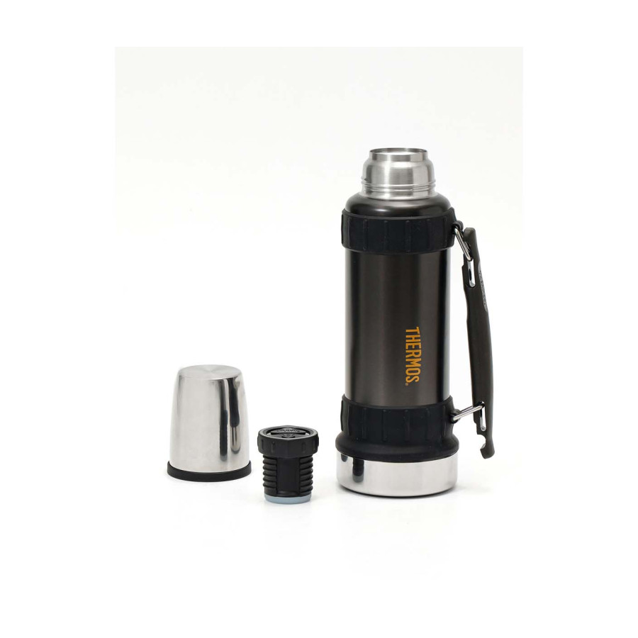 Termo con Asa Antideslizante Thermos Beberageware 1200 ml Gris Acero