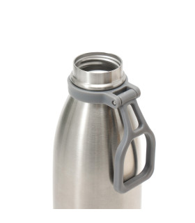 Botella Térmica 750 ml con Tapa a Rosca y Manija Thermos Acero
