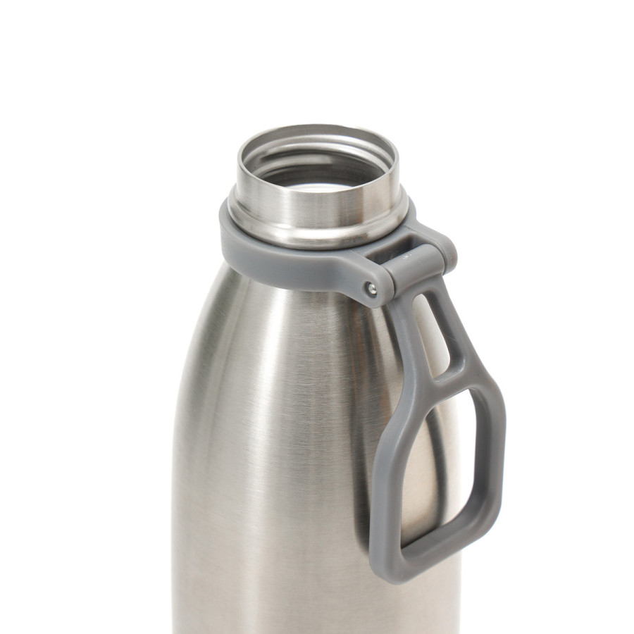 Botella Térmica 750 ml con Tapa a Rosca y Manija Thermos Acero