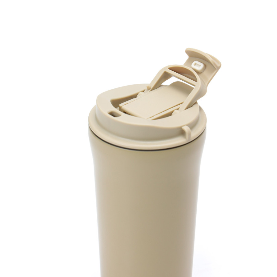 Vaso Térmico 500 ml Doble con Tapa y Sorbete Thermos Arena