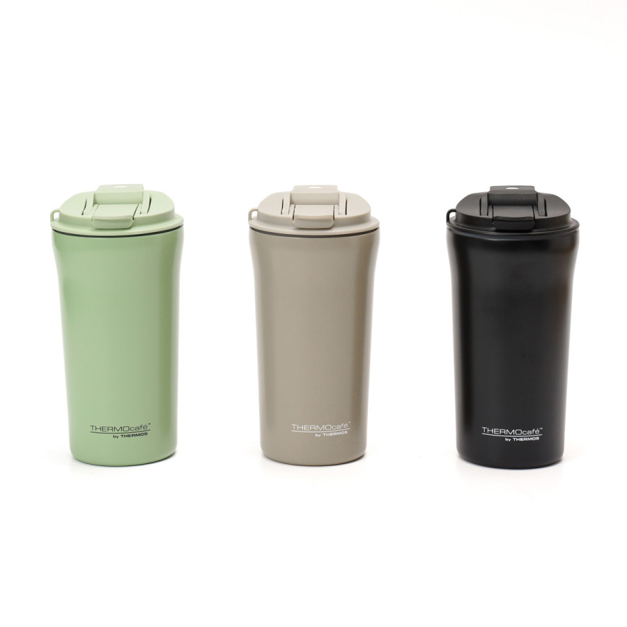 Vaso Térmico 500 ml Doble con Tapa y Sorbete Thermos Arena