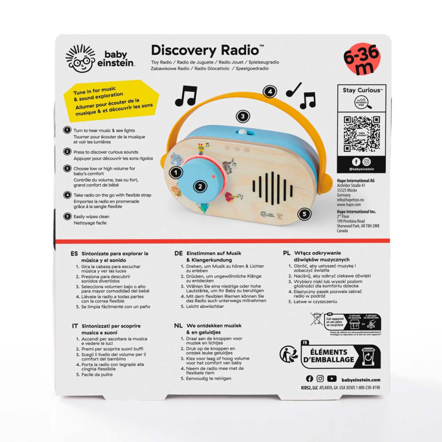 Radio Discovery FM Baby Einstein Hape
