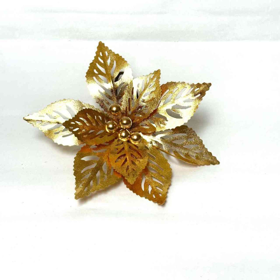 Adorno Estrella Federal Calada Dorada 22 cm Alparamis A24-4079