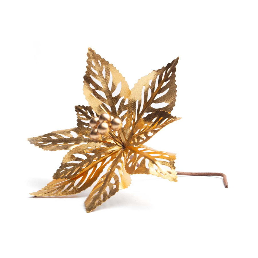 Adorno Estrella Federal Calada Dorada 22 cm Alparamis A24-4079