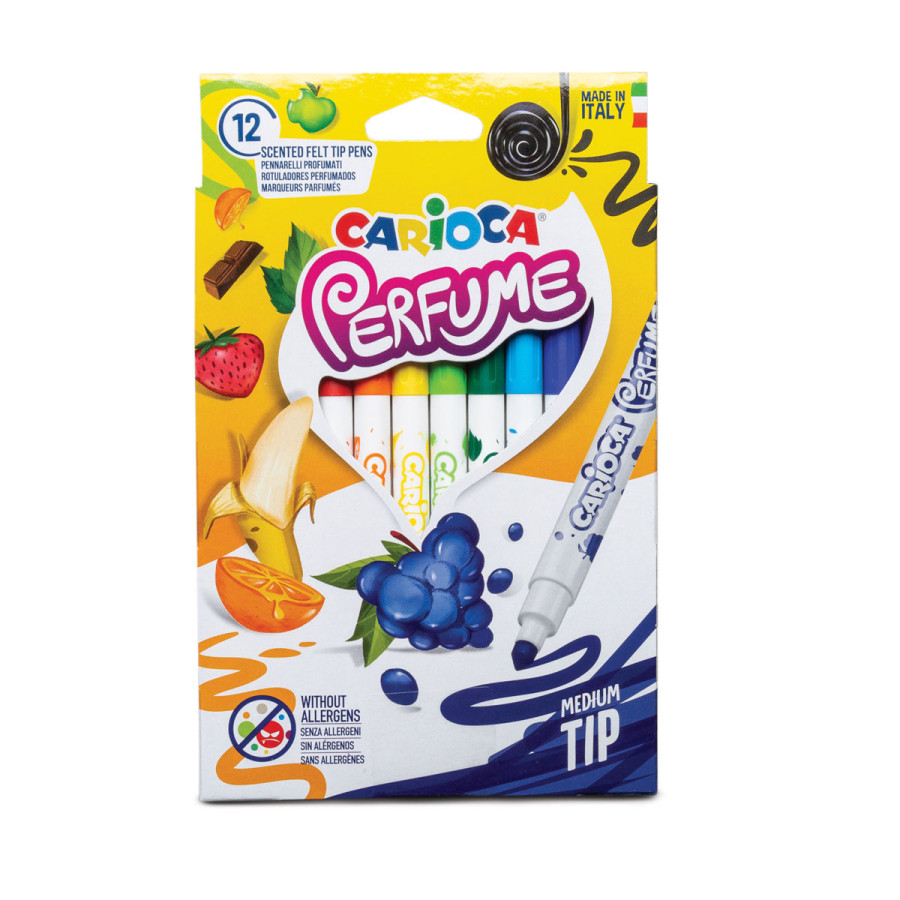 Marcadores con Perfume Carioca x 12