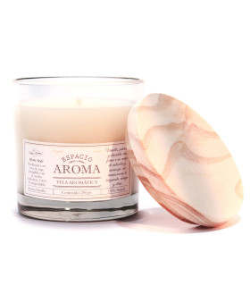 Vela de Soja Aromática 250 g Línea Clásica Vainilla Oriental Espacio Aroma