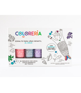 Set de Esmaltes al Agua