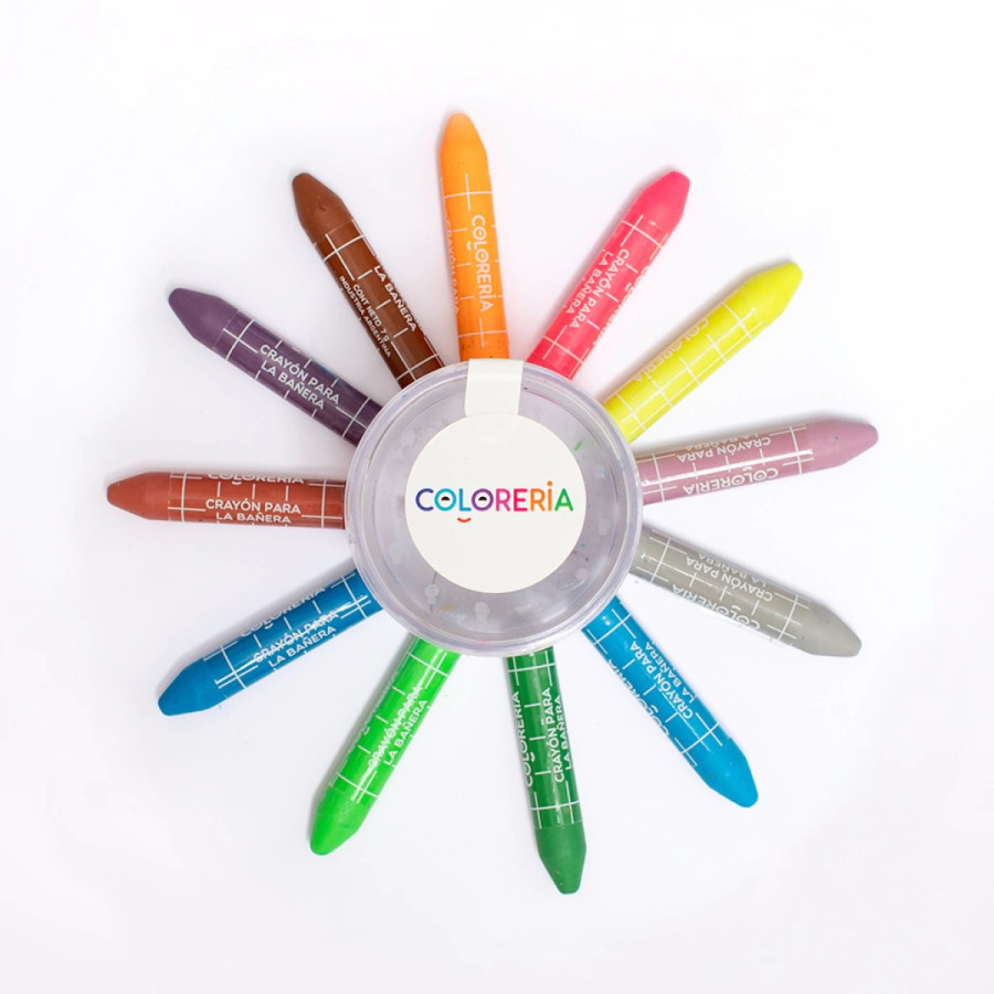 Set de Crayones para la Bañadera