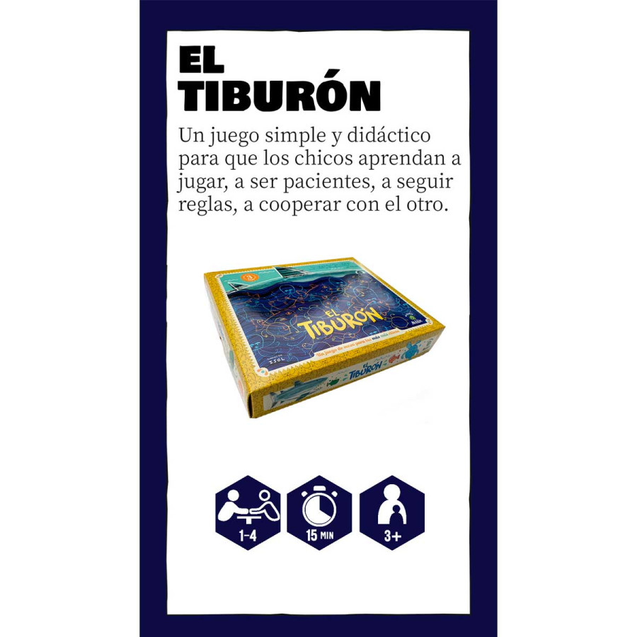 Juego de Mesa El Tiburón