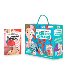 Libro Más Rompecabezas Ovalado El Cuerpo Humano