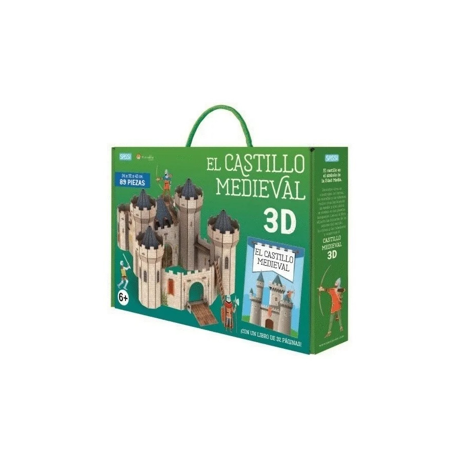Libro Más Maqueta 3D El Castillo Medieval