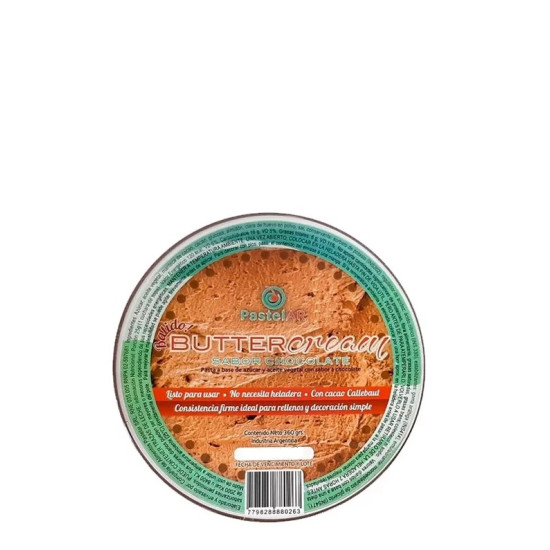 Buttercream Pastelar Chocolate 360grs