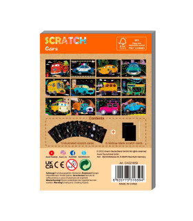 Mini Scratch Book Autos Avenir