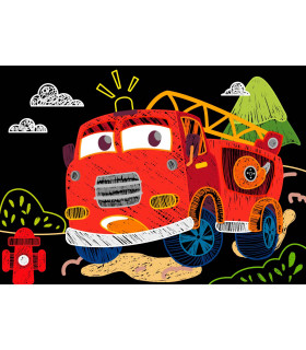 Mini Scratch Book Autos Avenir