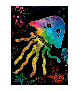 Mini Scratch Book Bajo el Mar Avenir