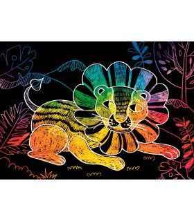 Mini Scratch Book Animales Avenir