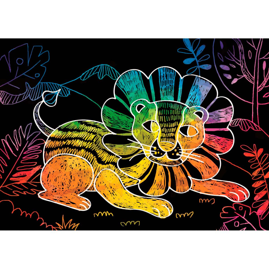 Mini Scratch Book Animales Avenir