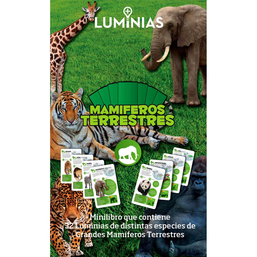 Cartas clásicas Grandes Mamíferos Terrestres Luminias