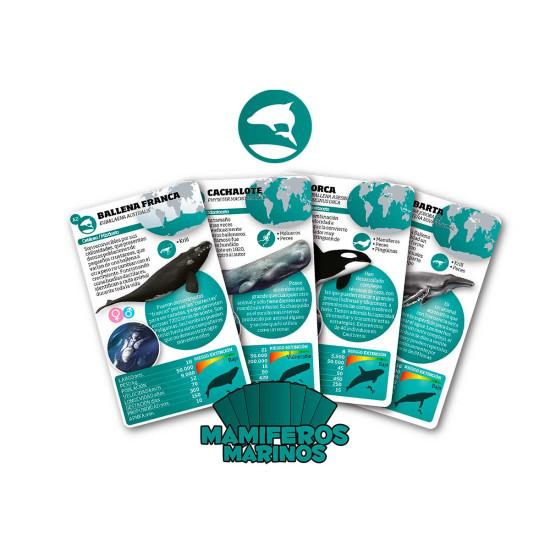 Cartas clásicasMamíferos Marinos Luminias