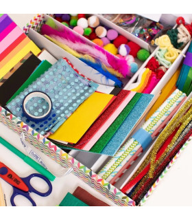 Kit De Manualidades Para Niños 600 Piezas