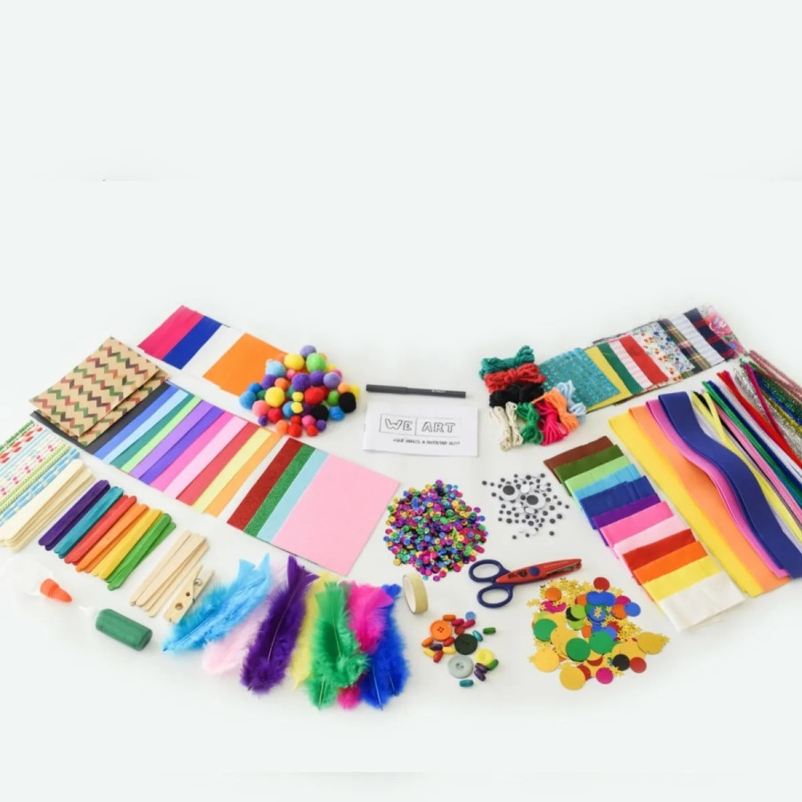 Kit De Manualidades Para Niños 600 Piezas