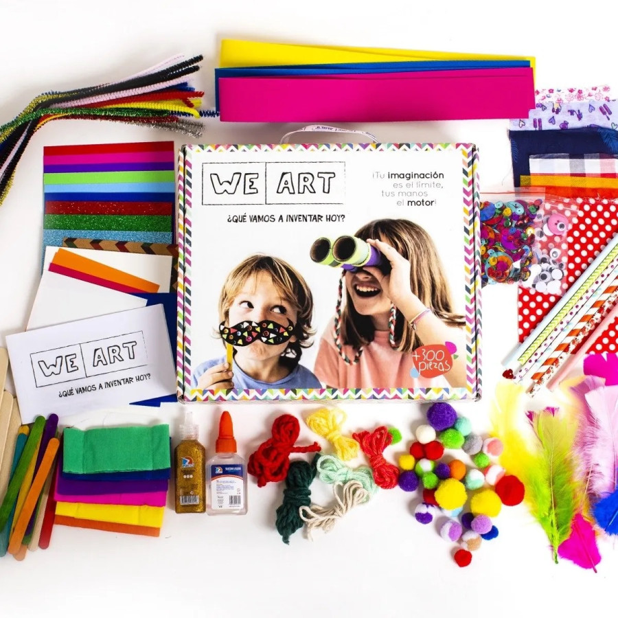 Kit De Manualidades Para Niños 300 Piezas