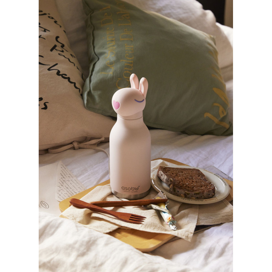 Botella Térmica Bestie Bunny 460 ml Asobu