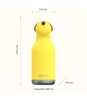 Botella Térmica Bestie Dog 460 ml Asobu