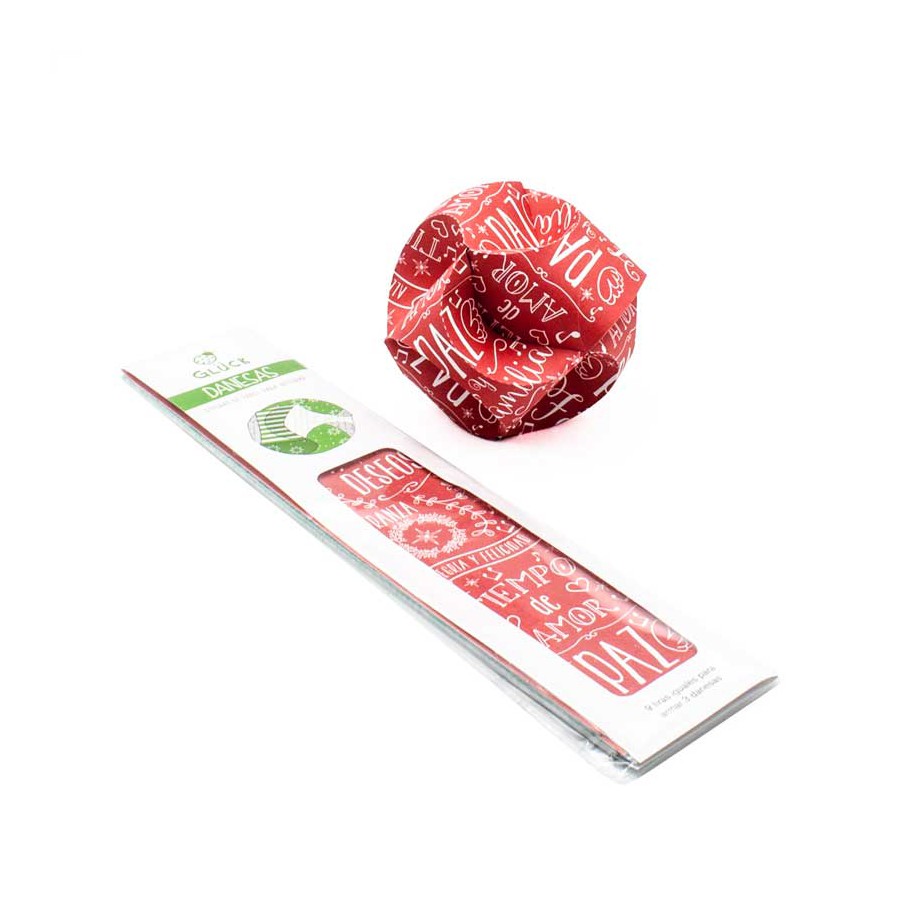 Danesa chica Deseos navideños para armar x 3