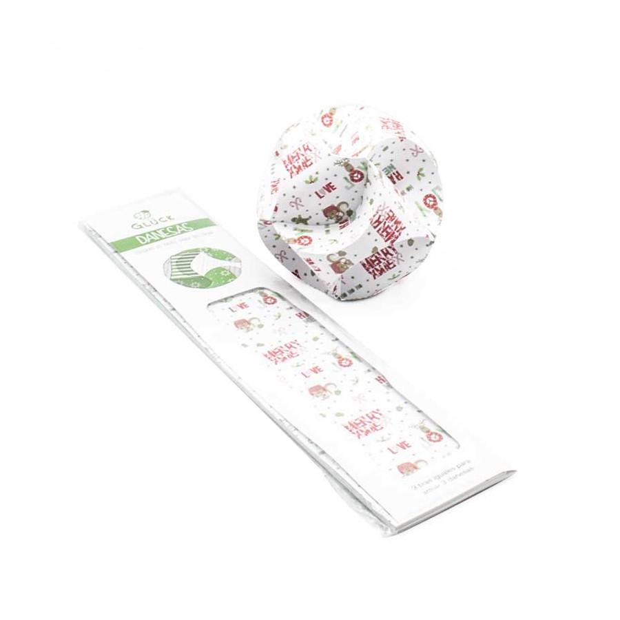 Danesa chica Reno y ardilla para armar x 3