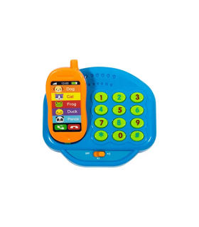 Mini Teléfono de Juguete a Pilas