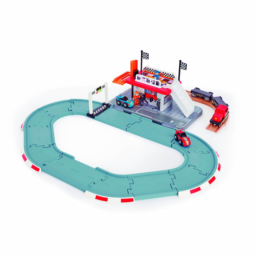 Pista de Carreras de Juguete Hape