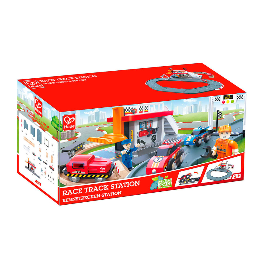 Pista de Carreras de Juguete Hape