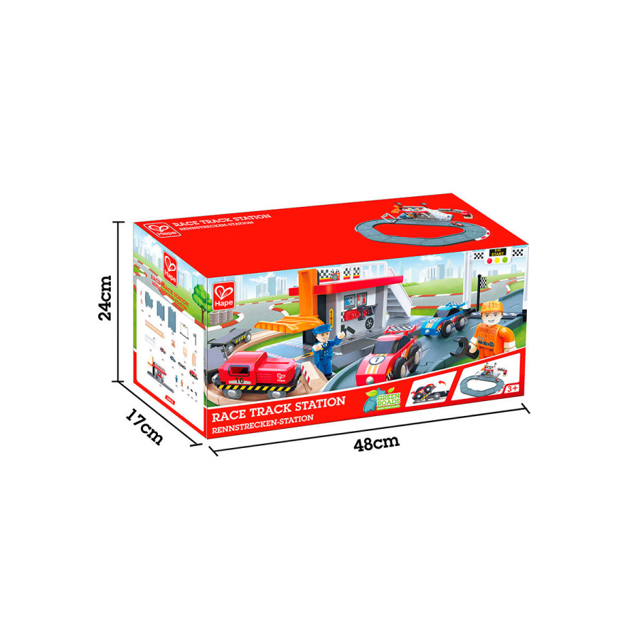 Pista de Carreras de Juguete Hape