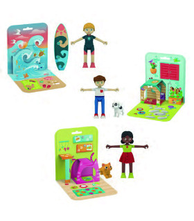 Set De Muñecos Adventure Kids Hape