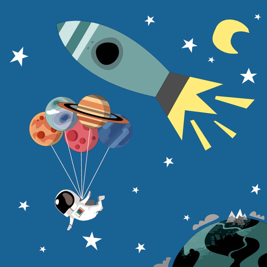 Servilletas 33 x 33 cm Space