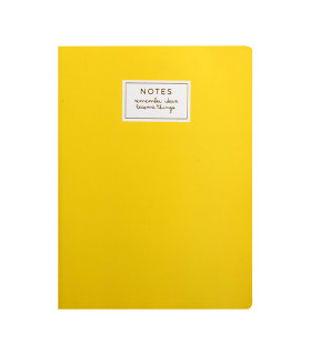 Cuaderno Talbot Flex Amarillo 17x25 cm