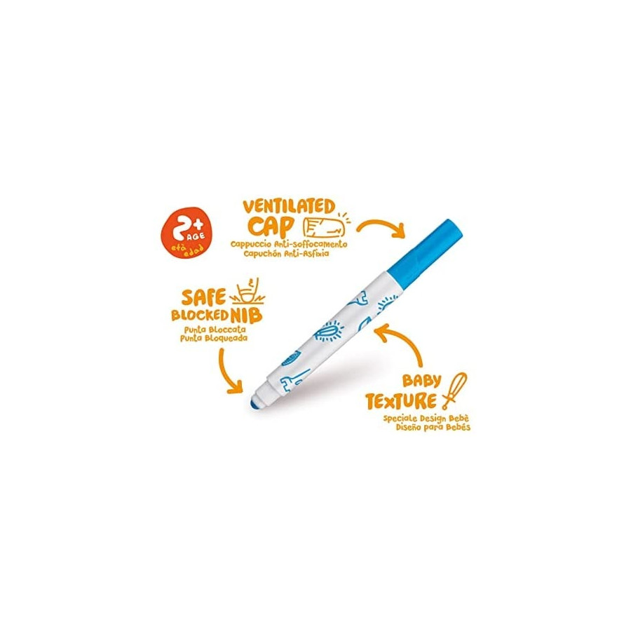 Marcadores Baby Carioca x 6