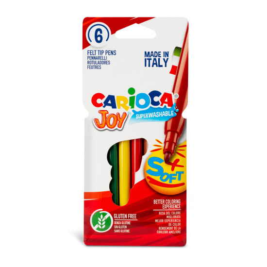 Marcadores Joy Carioca x 6